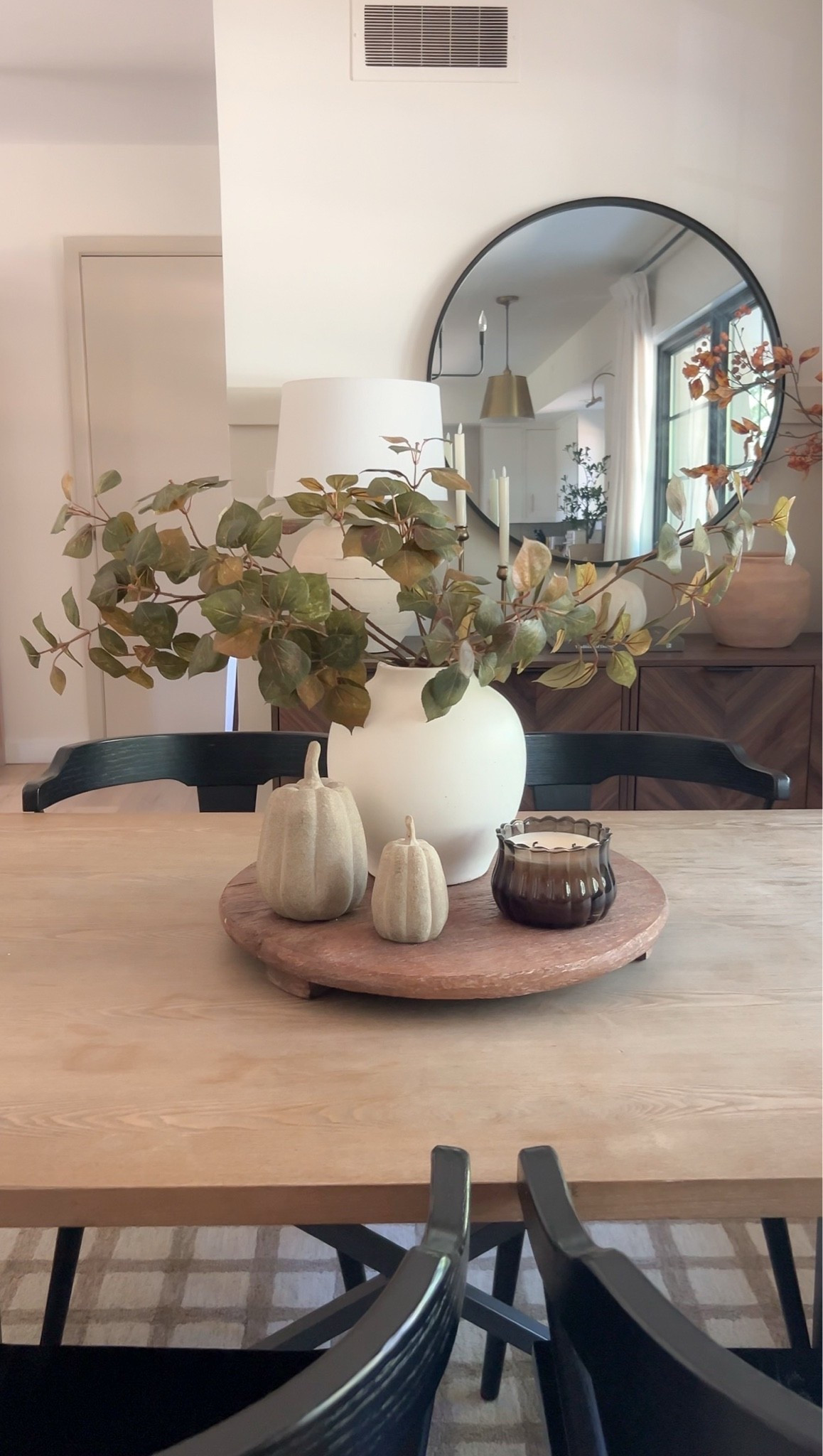 Fall centerpiece idea - the little pumpkins are old but linked a couple similar ones!

#LTKHome #LTKSeasonal