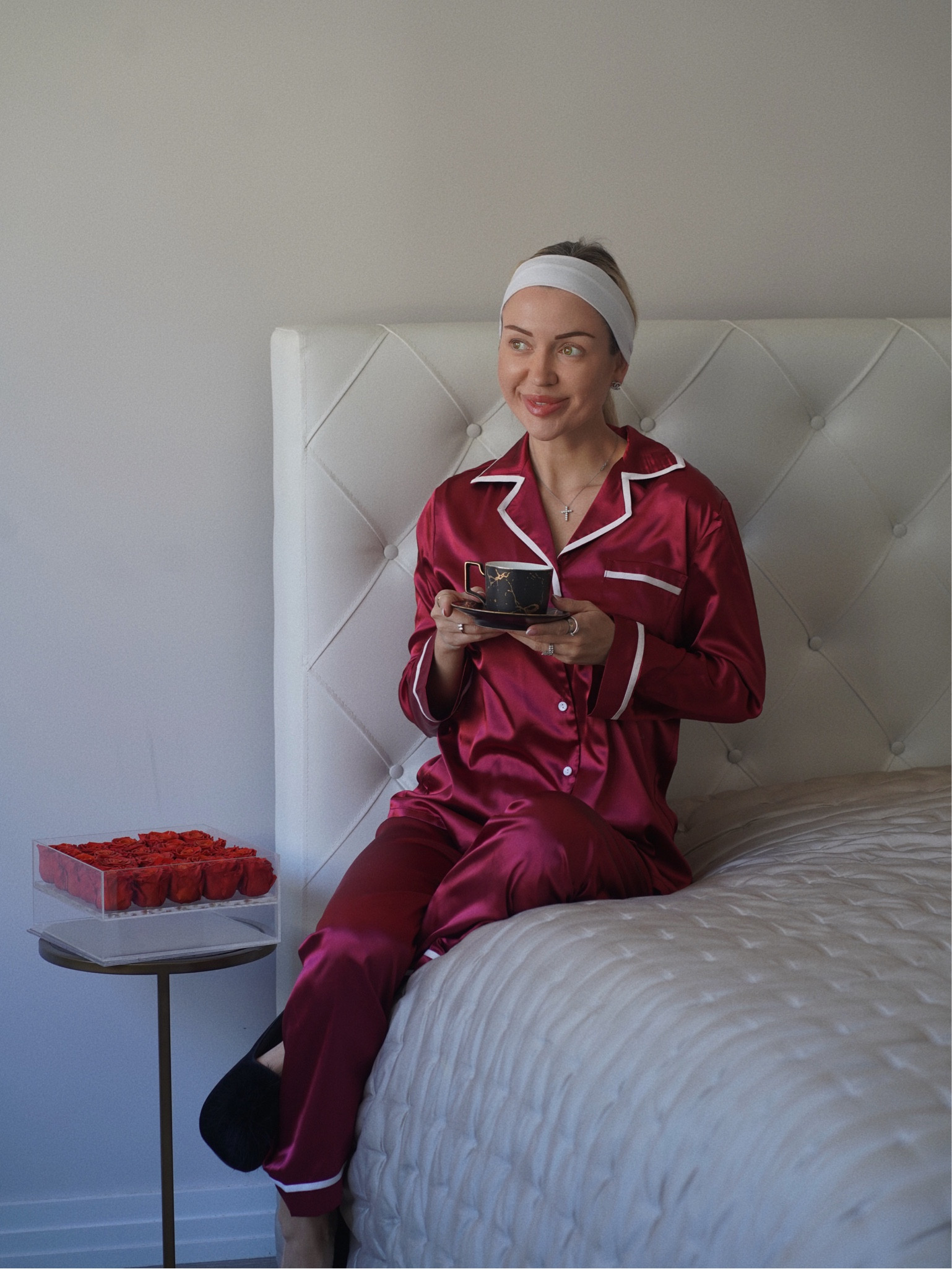 Ekouaer Satin Pajamas for Women Set 2 Piece Long Sleeve Button Up Sleepwear Silky PJ Pants Sets Soft Comfy Loungewear 

#LTKParties #LTKCyberWeek #LTKGiftGuide