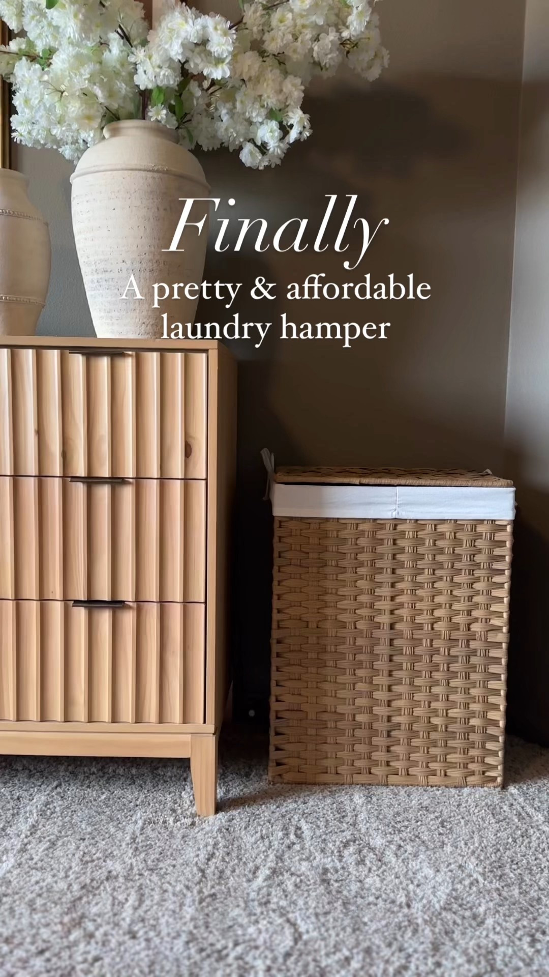 Our cute woven laundry hamper is on sale for cyber Monday on Amazon!! 

#LTKHome #LTKCyberWeek #LTKSaleAlert