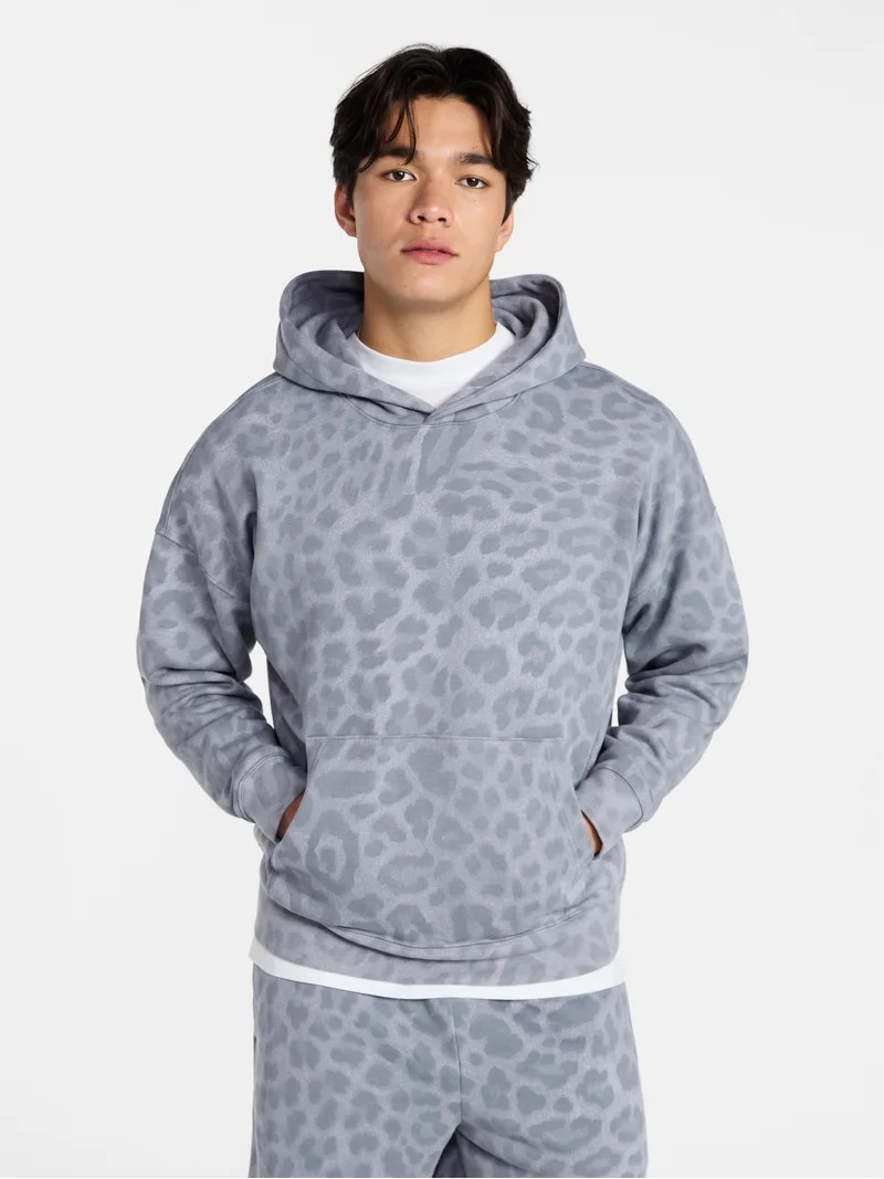 No Boundaries Oversized Hoodie with Long Sleeves, Men's XS-5XL | Walmart (US)