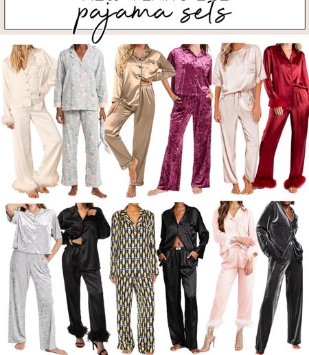 New Year’s Eve pajama sets to wear if you’re staying in this NYE! 

#NYE

NYE pajamas. New Year’s Eve pajamas. Satin pajama set. Silky pajama set. Champagne bottle pajama set. Feather trim sleeved pajama set. Velvet pajama set  

#liketkit #LTKSeasonal #LTKstyletip #LTKfindsunder50



#LTKover40 #LTKhome #LTKmidsize