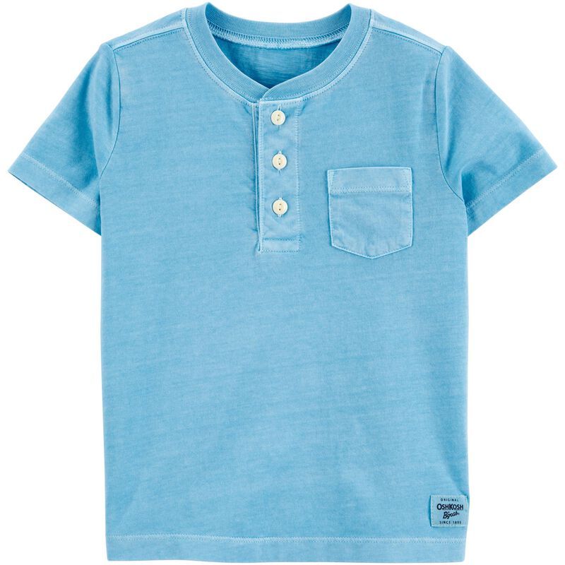 Sun-Washed Pocket Henley | OshKosh B'gosh