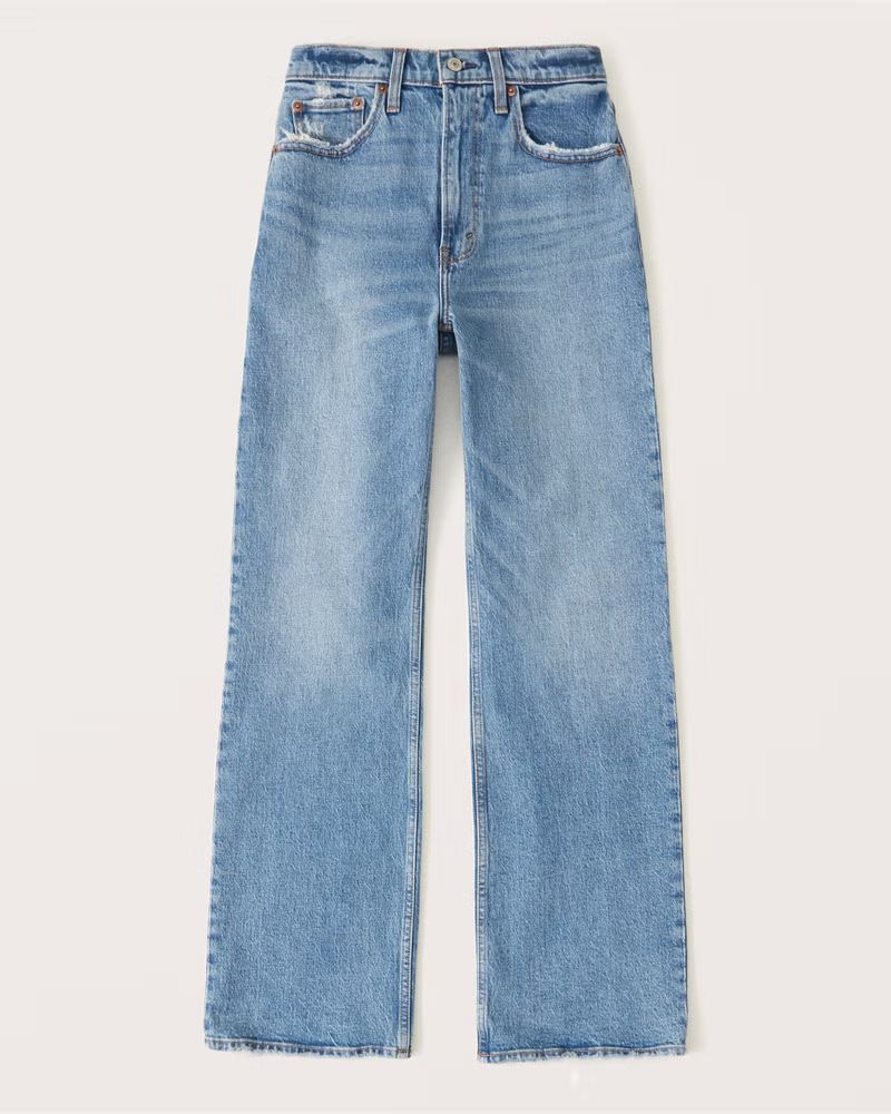 90s Ultra High Rise Relaxed Jeans | Abercrombie & Fitch (US)