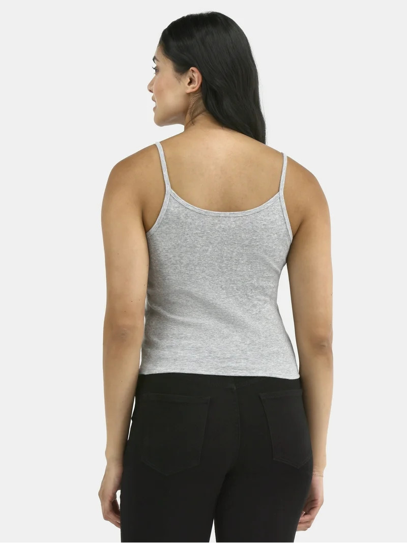 No Boundaries Scoop Cami, Women's - Walmart.com | Walmart (US)