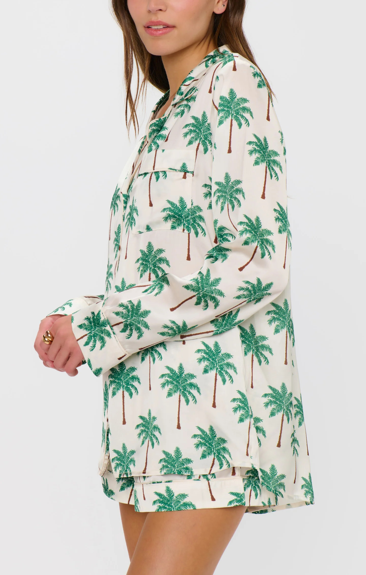 Favorite PJ Set ~ Palm Tree Silky | Show Me Your Mumu