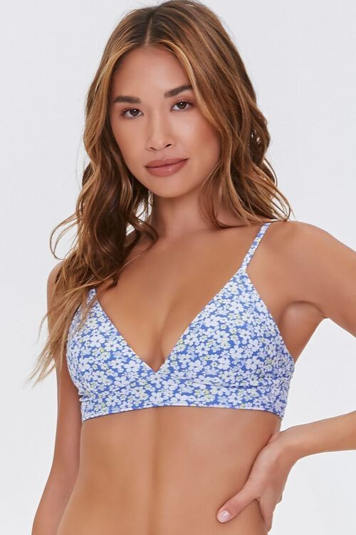 Floral Print Bikini Top | Forever 21 (US)