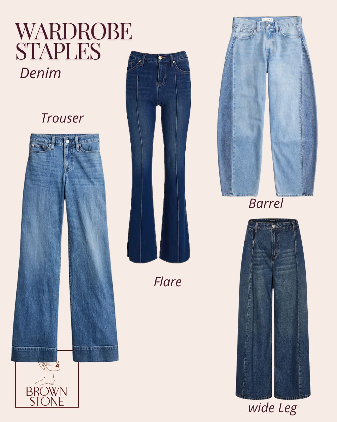 There are so many options when it comes to denim. Three types will work for most looks, and one trendy style, the barrel style, will elevate your look for the season.  

 #LTKOver40 #LTKFindsUnder100 #LTKStyleTip