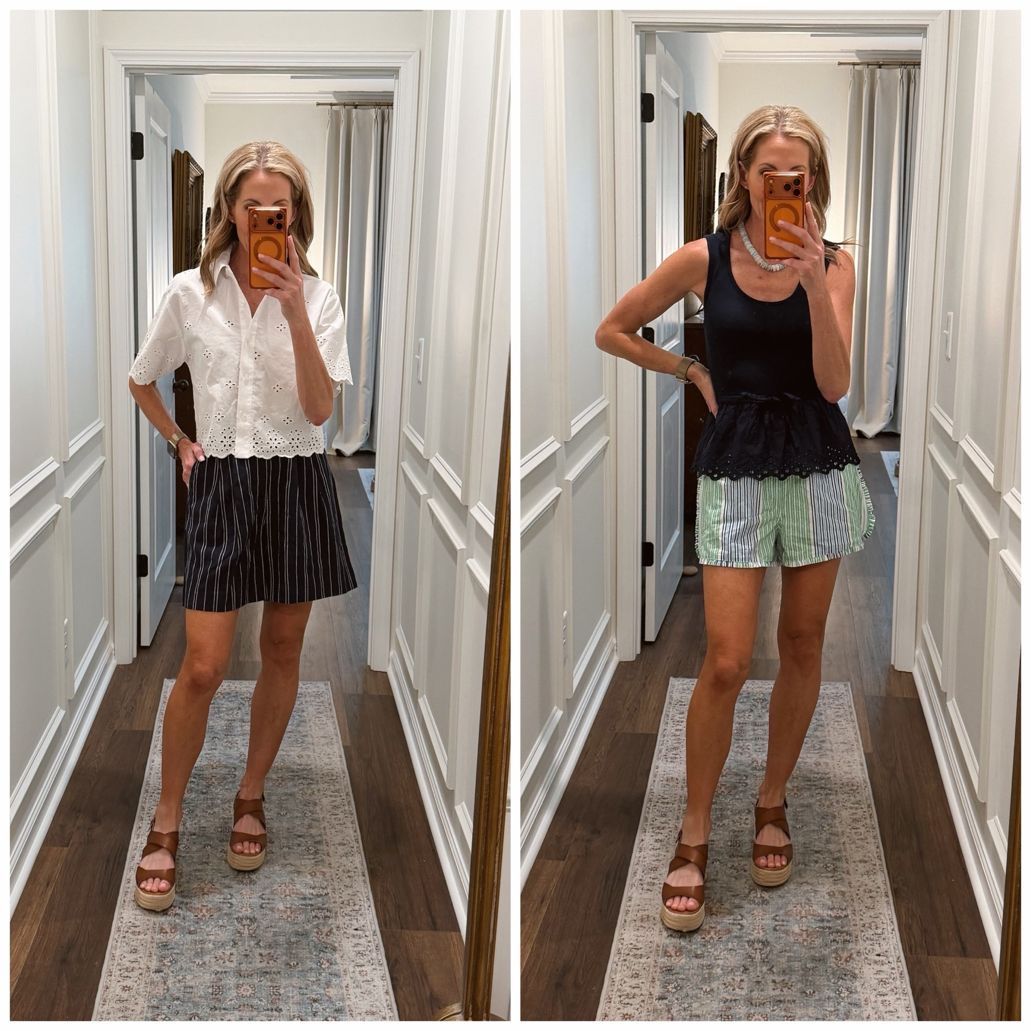 Linen blend trouser shorts and cute ruffle pull on shorts both under $30.

#LTKmomlife #LTKgrwm #LTKdayinmylife