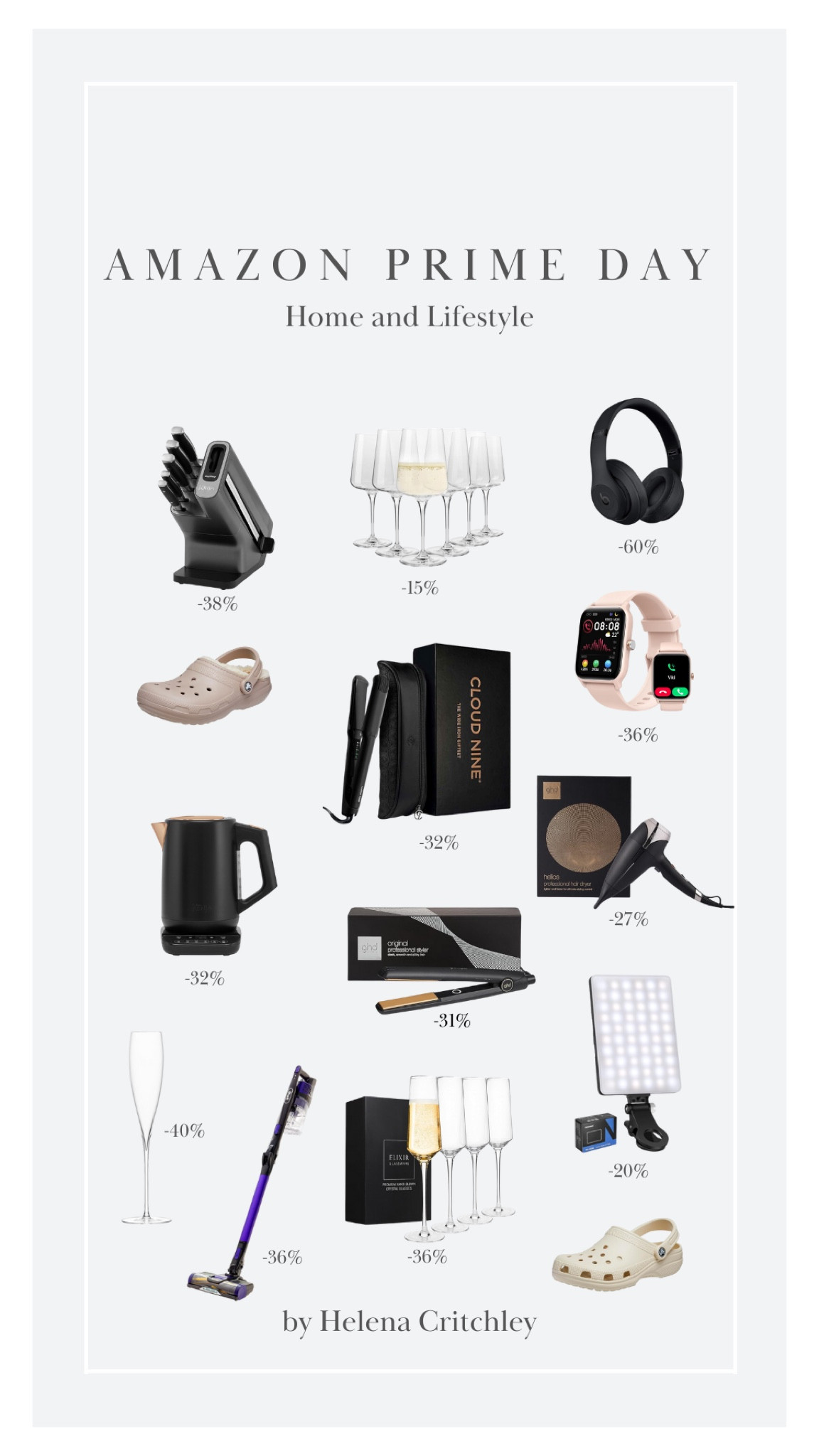 My Home and Lifestyle Selects for Amazon Prime Day! 

Amazon Prime, Home Essentials, Lifestyle, Home Tools, Gadgets, Kitchen Essentials, Hoover, Hair Tools, GHDs, Headphones, Wine Glasses

#LTKsale #LTKuk #LTKeurope