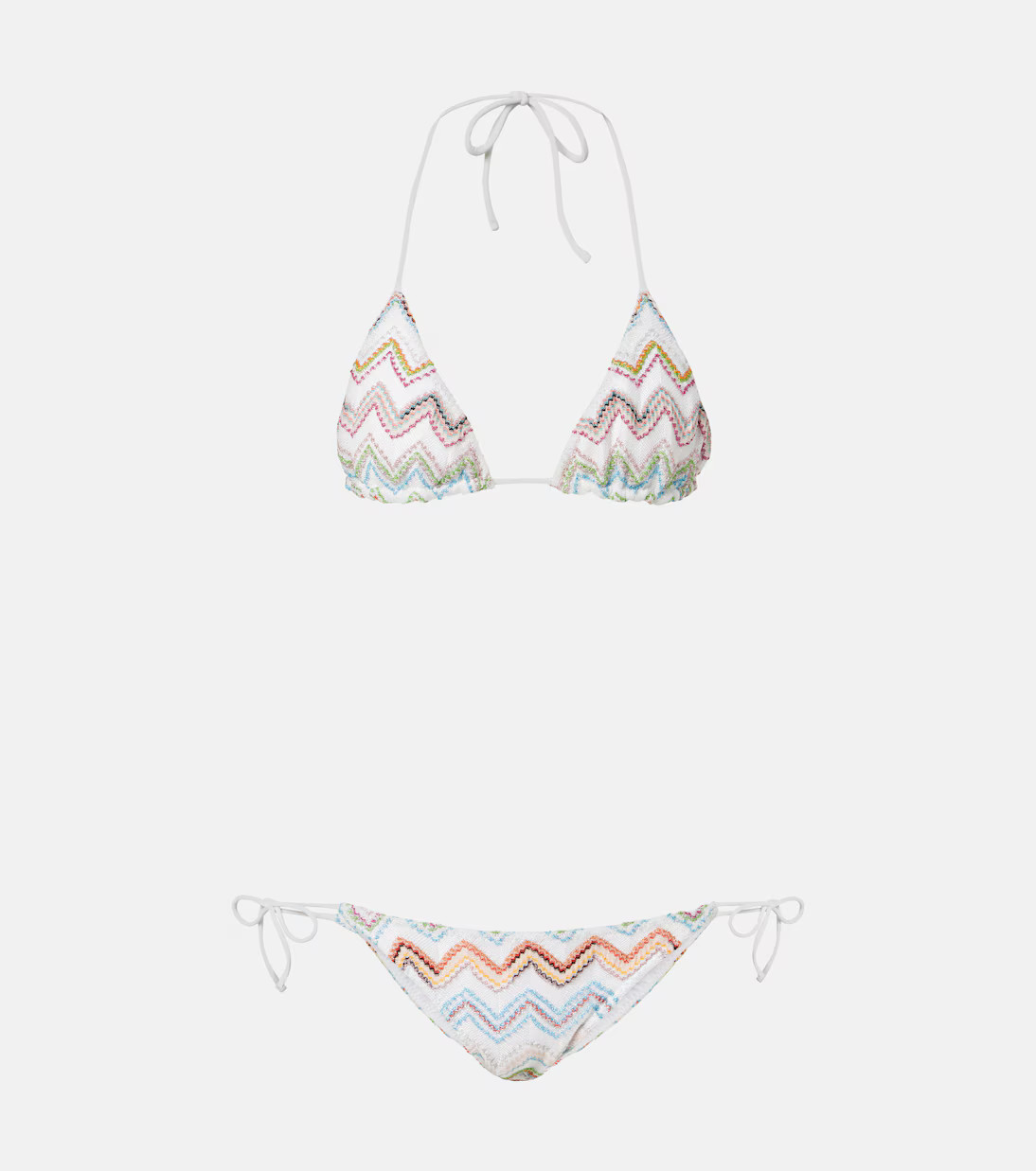 Zigzag crochet bikini | Mytheresa (US/CA)
