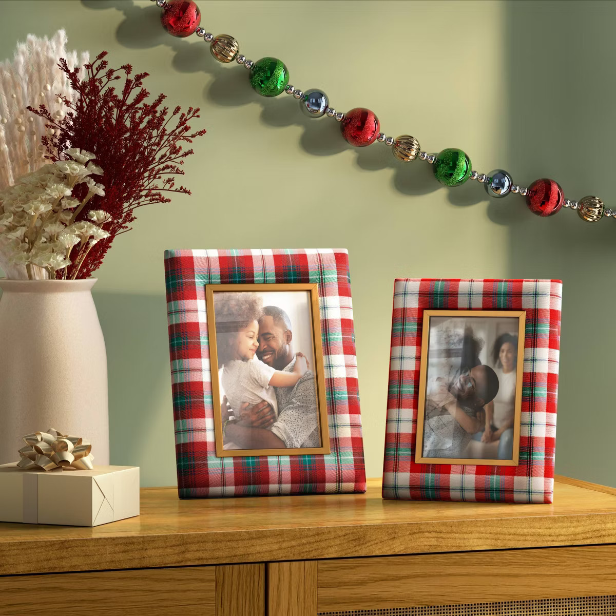 4"x6" Plaid Picture Frame - Threshold™ | Target