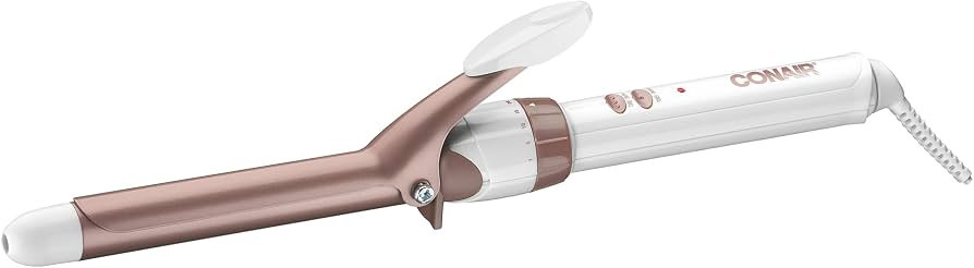 Conair Double Ceramic 3/4-Inch Curling Iron, ¾-inch barrel produces tight curls – for use on s... | Amazon (US)