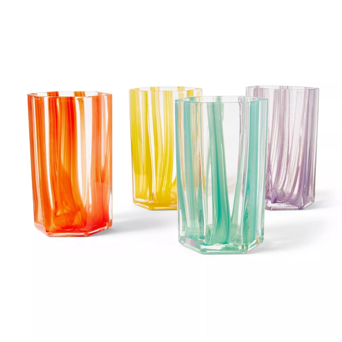 4pc Tall Glass Drinkware Set - DVF for Target | Target