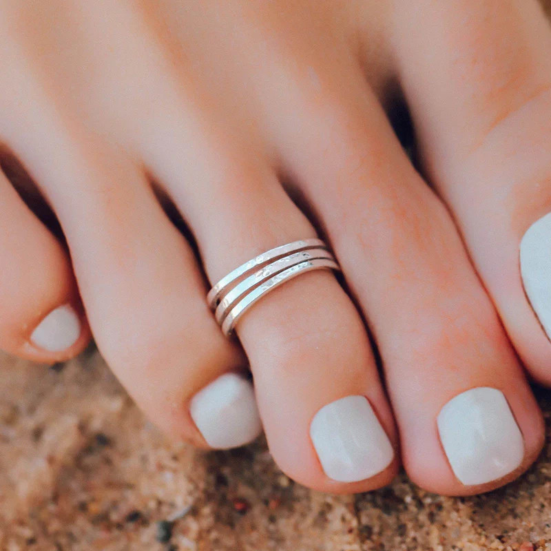 Triple Band Toe Ring | Pura Vida Bracelets