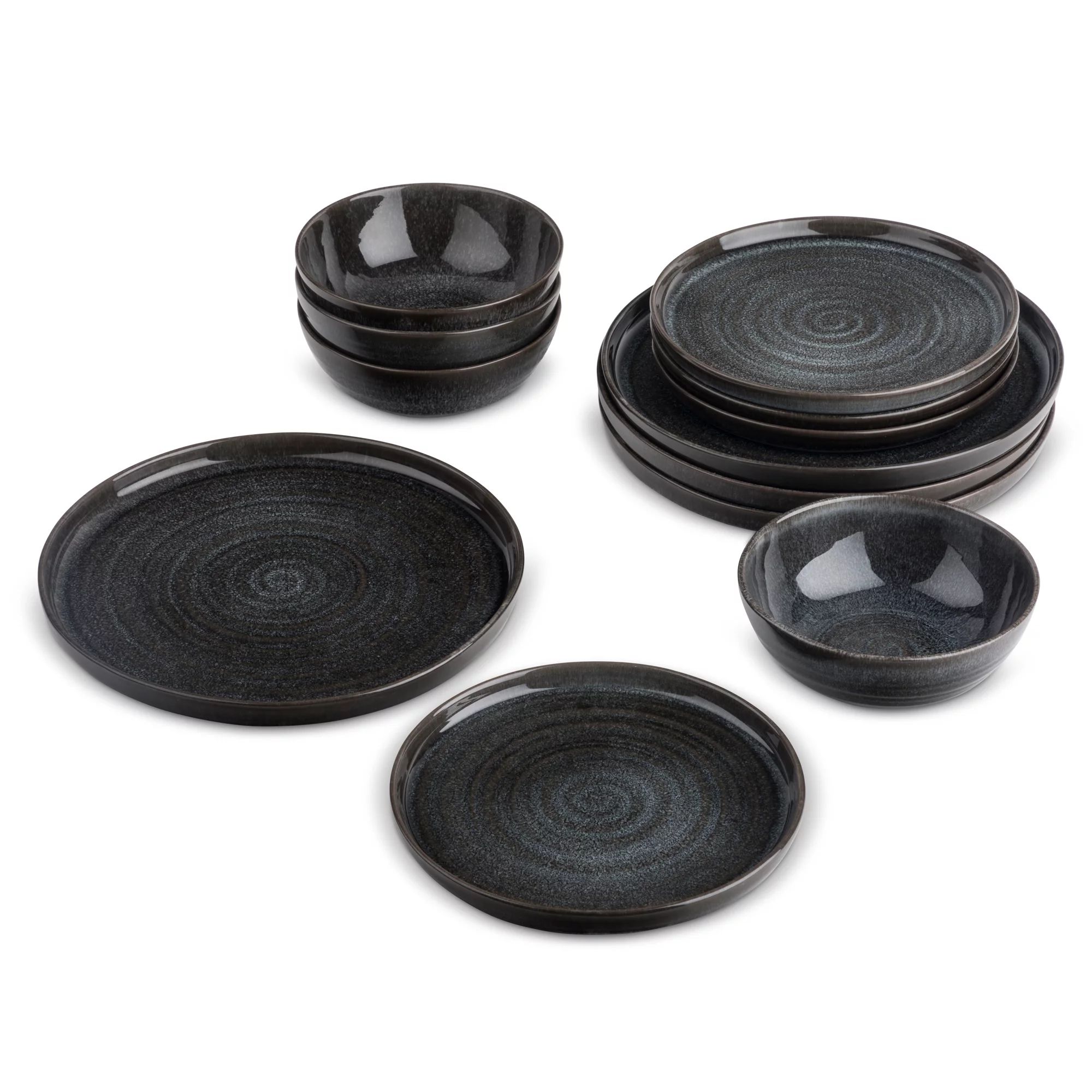 Yellowstone 12-Piece Ceramic Dinnerware Set, Rip Collection | Walmart (US)