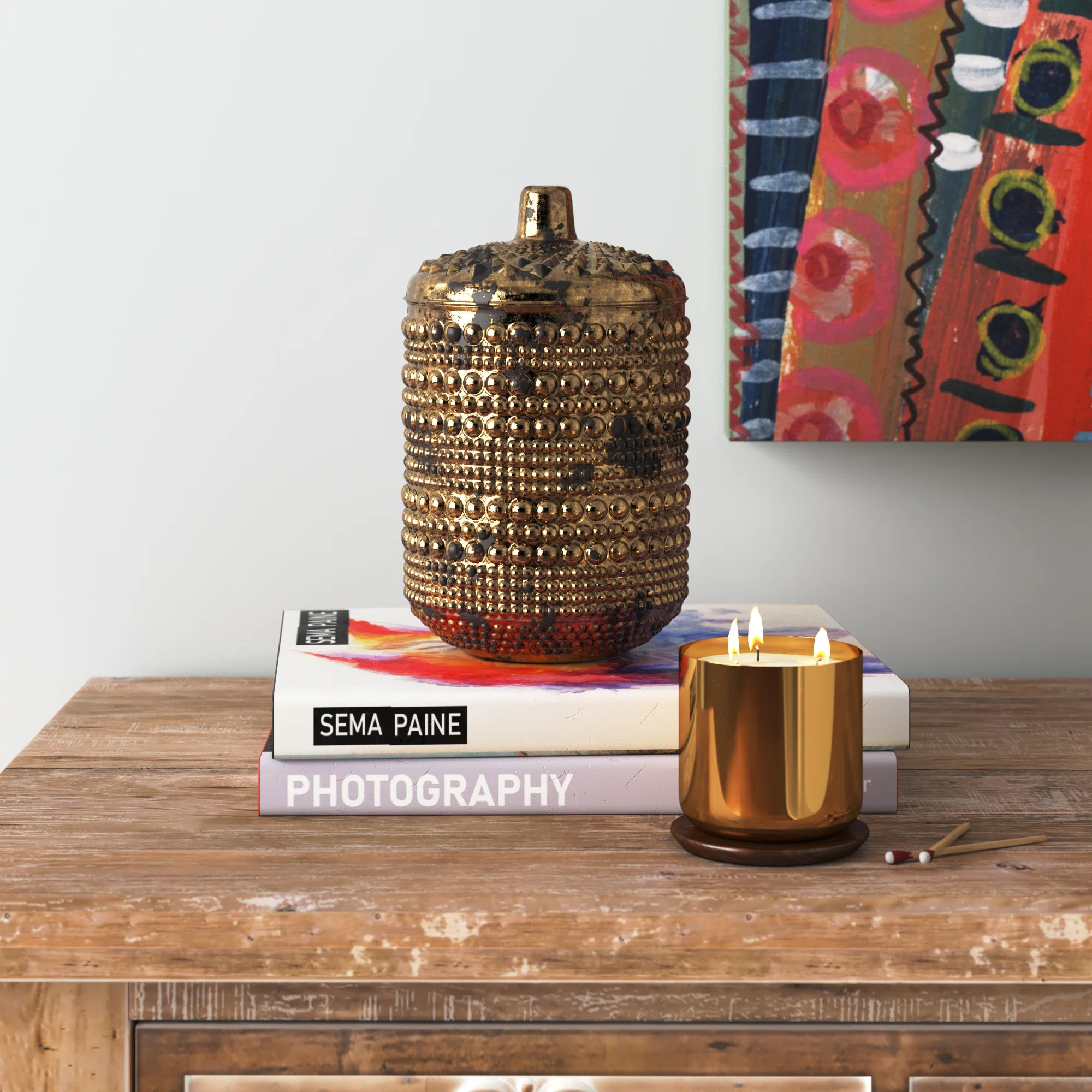 Scented Jar Candle with Glass Holder | Wayfair North America