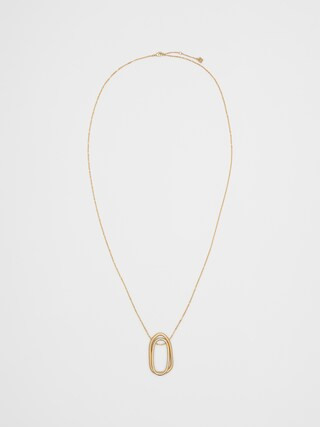 Organic Shape Pendant Necklace | Banana Republic Factory