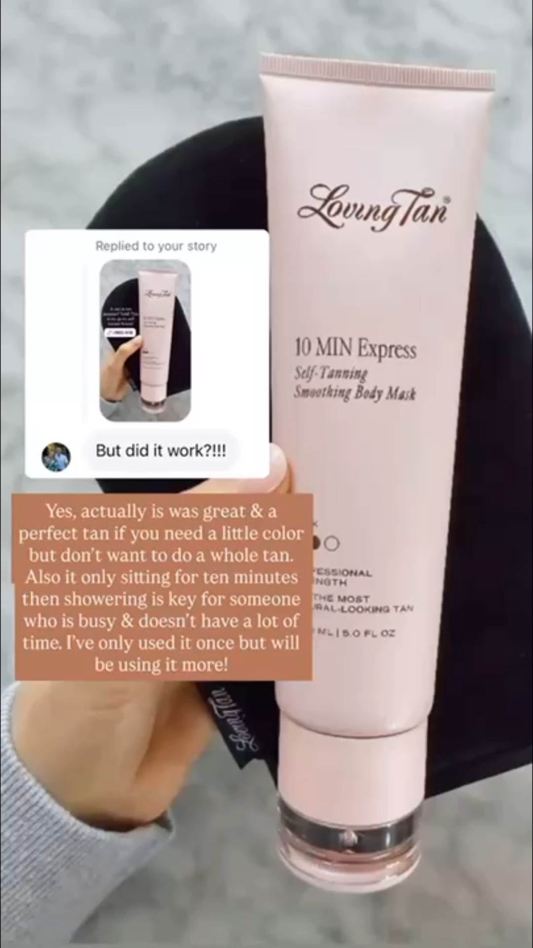 I’ve used Lovingtan for years & this 10 min express is so convenient for busy days!

Loverly Grey, Lovingtan, express tan, self tanner, beauty finds 

#LTKBeauty