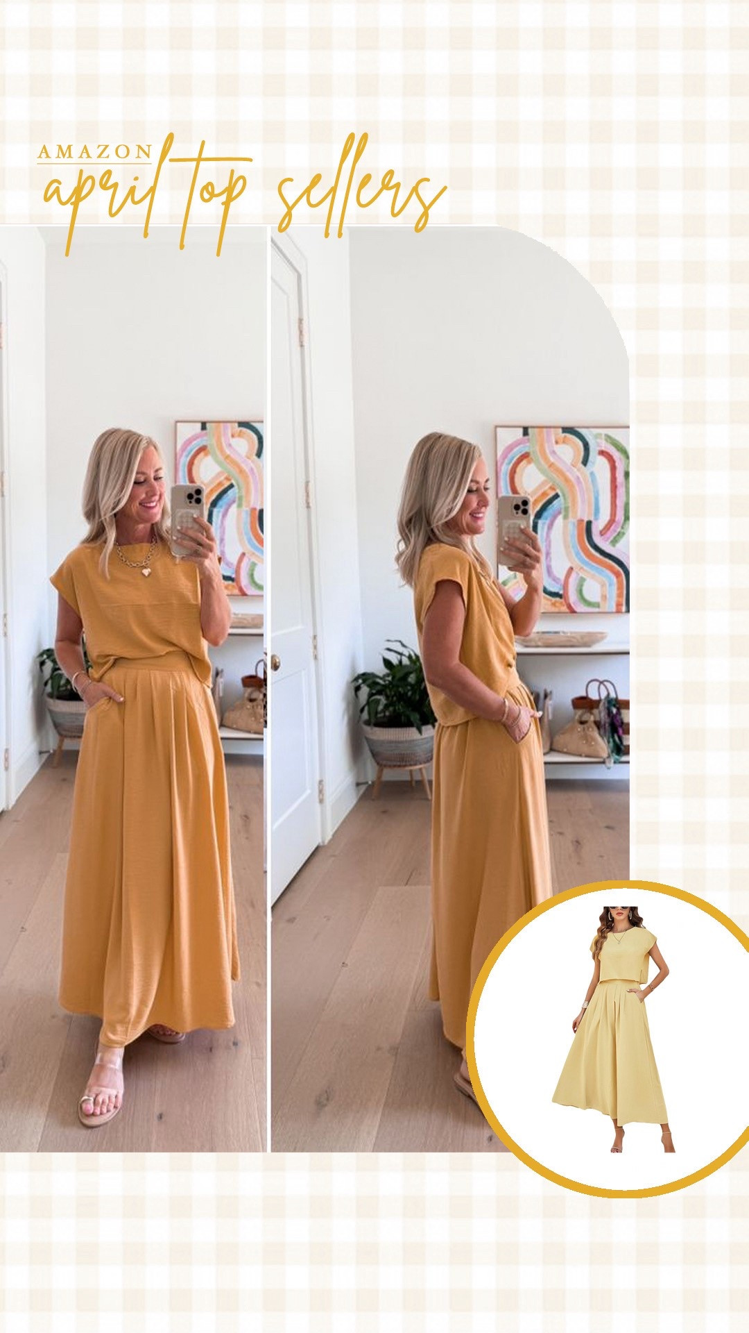 April Amazon Top Sellers | Hi Sugarplum! #sugarplumfaves #sugarplumstyle #amazon #topsellers #mostloved

Size small set

#LTKSeasonal #LTKOver40 #LTKFindsUnder50