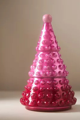 Hallorm Bubble Tree Fruity Plum & Fir Balsam Glass Candle | Anthropologie (US)