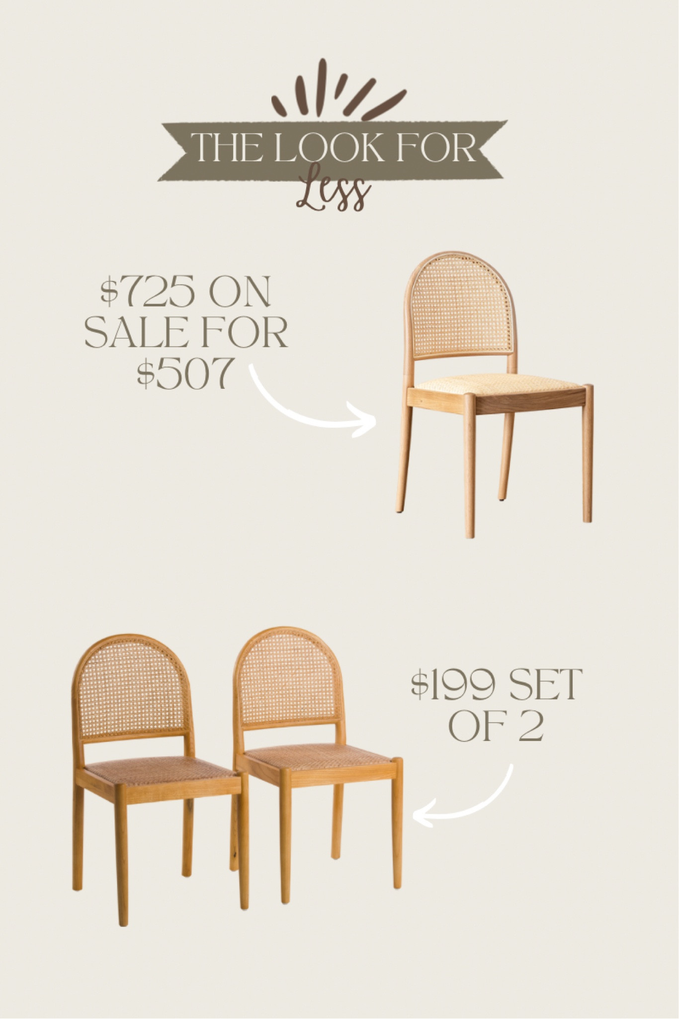 Mcgee and co arch came back dining chair dupe 
Tj maxx dining chair 
Hadden dining chair

#LTKunder100 #LTKhome #LTKsalealert