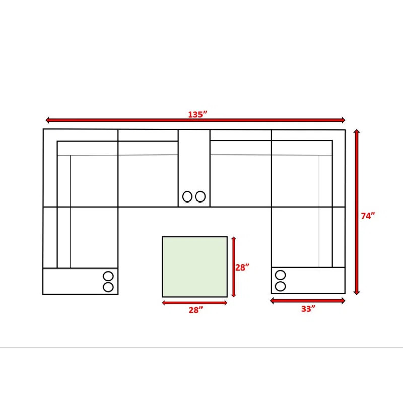 Interlaken  Fully Assembled 10 Piece Sectional Seating Group With Cushion | Wayfair North America