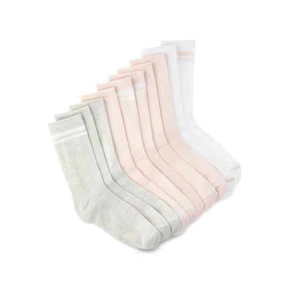 Avia Women's Performance Lightweight Crew Socks, Stocking Stuffers, 10-pack | Walmart (US)