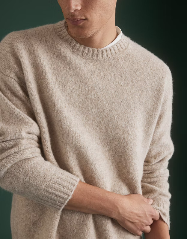 AE77 Premium Alpaca-Blend Sweater | American Eagle Outfitters (US & CA)