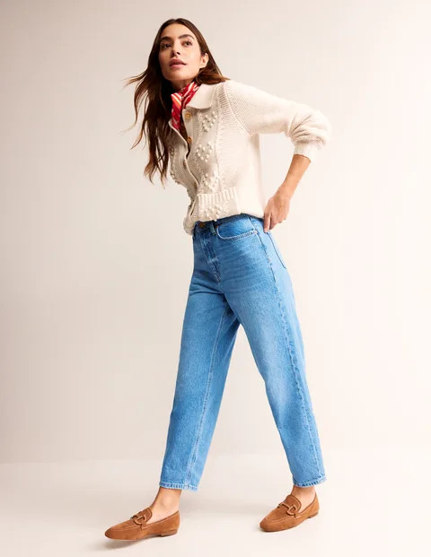 High Rise '90s Tapered Jeans | Boden (UK & IE)