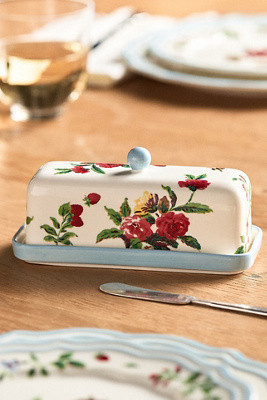 Camille Stoneware Butter Dish | Anthropologie (US)