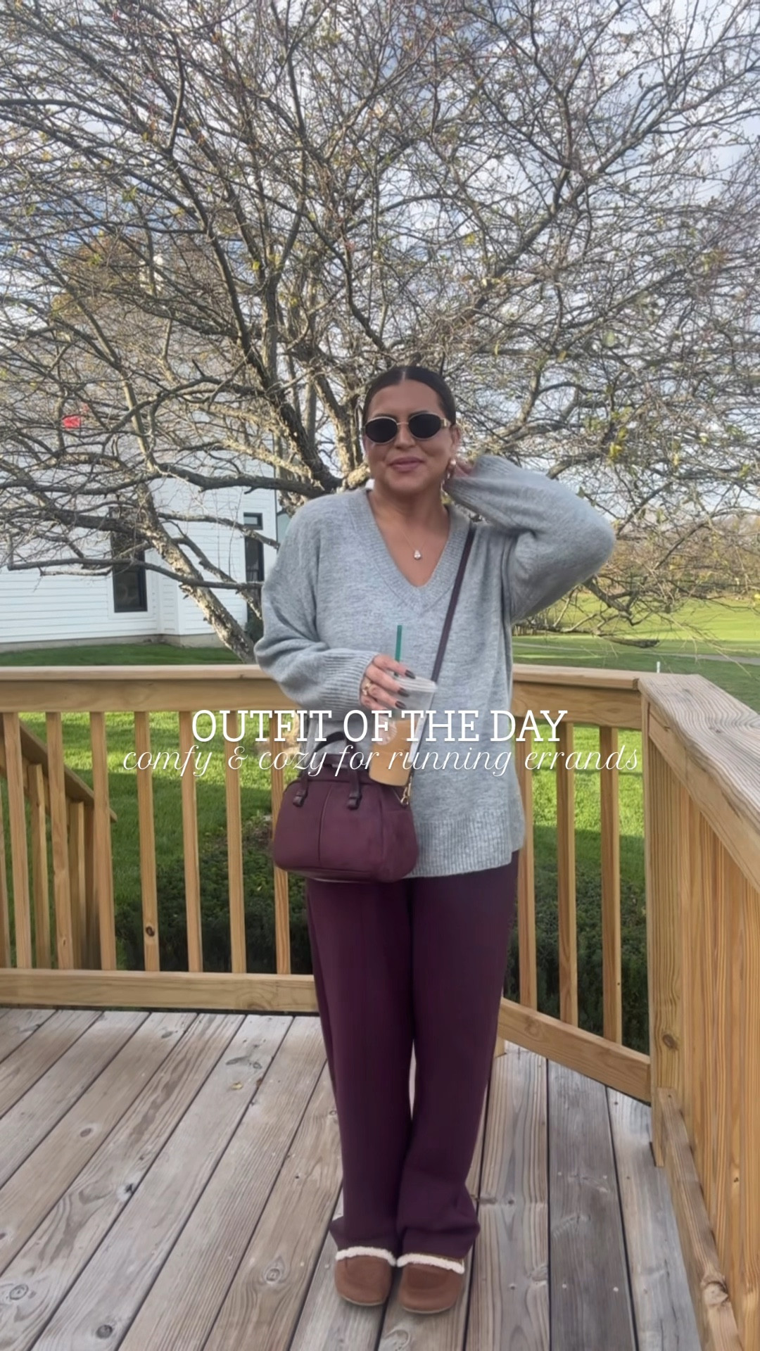 Midsize cozy outfit! 

I am 5ft 3, 145 pounds. 
Sweater-L
Pants-L
Shoes-tts 

#LTKMidsize #LTKShoeCrush #LTKSeasonal