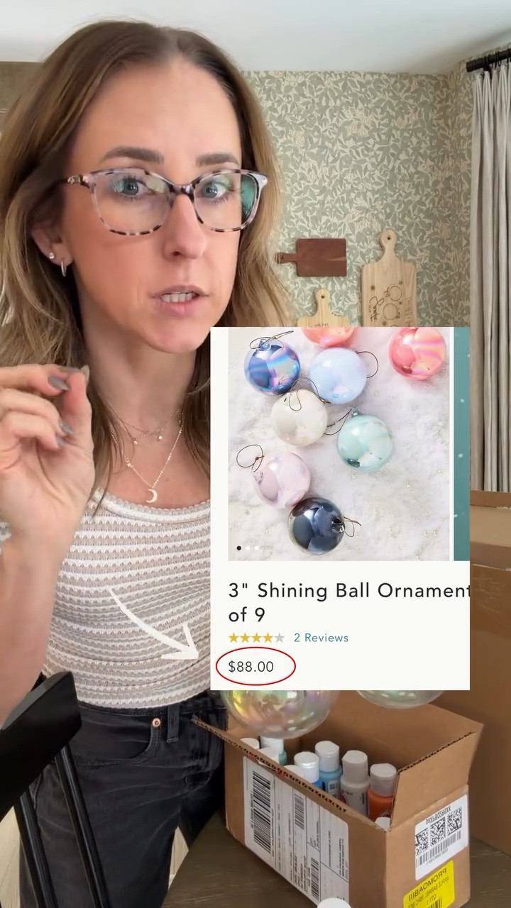 DIY Anthro Dupes for under $30 🤯 I love these iridescent ornaments from Antrhopologie but did NOT love the price, so I made my own! I got everything from Amazon for under $30 and they were SO easy to make! What do you think? Would you try this easy holiday DIY? ✨

#christmasdecor #diyhomeprojects 



#LTKSeasonal #LTKHoliday #LTKHome