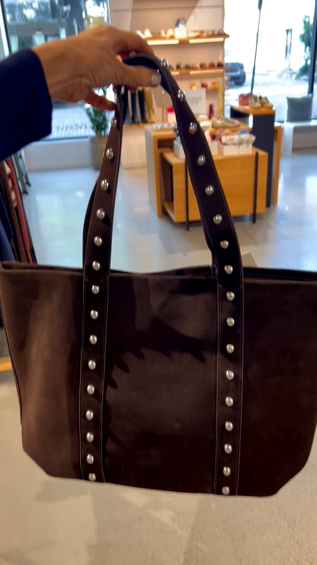 studded tote bag, brown tote bag 

#LTKOver40 #LTKSeasonal #LTKootd