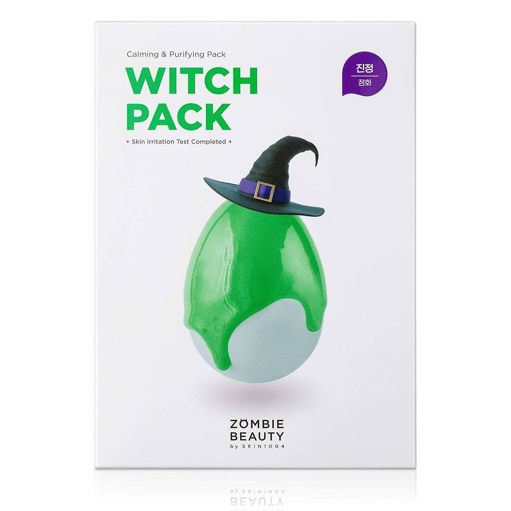 SKIN1004 Witch Pack (1box - 8ea) | Creamy Mud Pack with Green Tea, Water Calming Purifying Pore C... | Amazon (US)