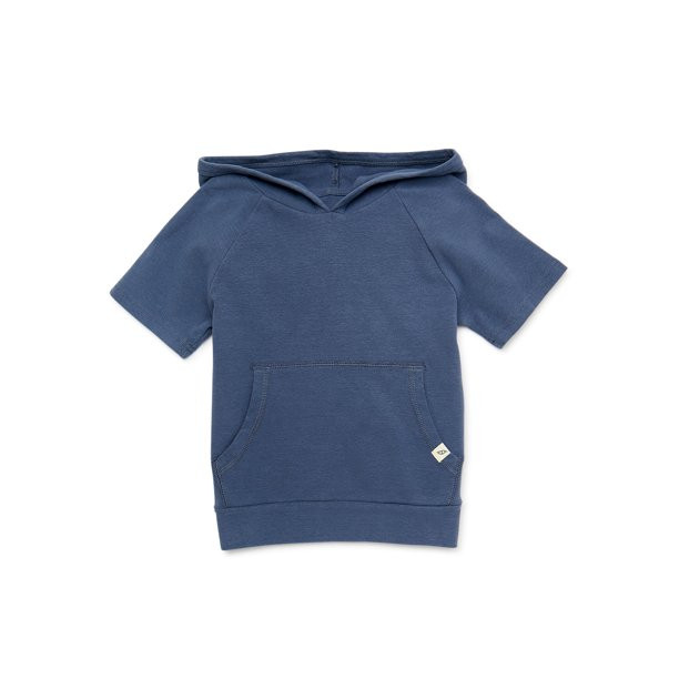 easy-peasy Toddler Boy Short Sleeve Hoodie, Sizes 12M-5T - Walmart.com | Walmart (US)