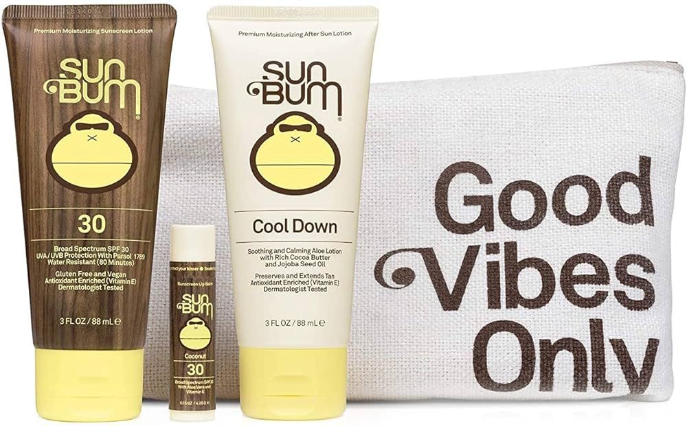 Sun Bum Premium Day Tripper, Travel-Sized Sun Care Pack with Moisturizing Sunscreen Lotion, Sunsc... | Amazon (US)