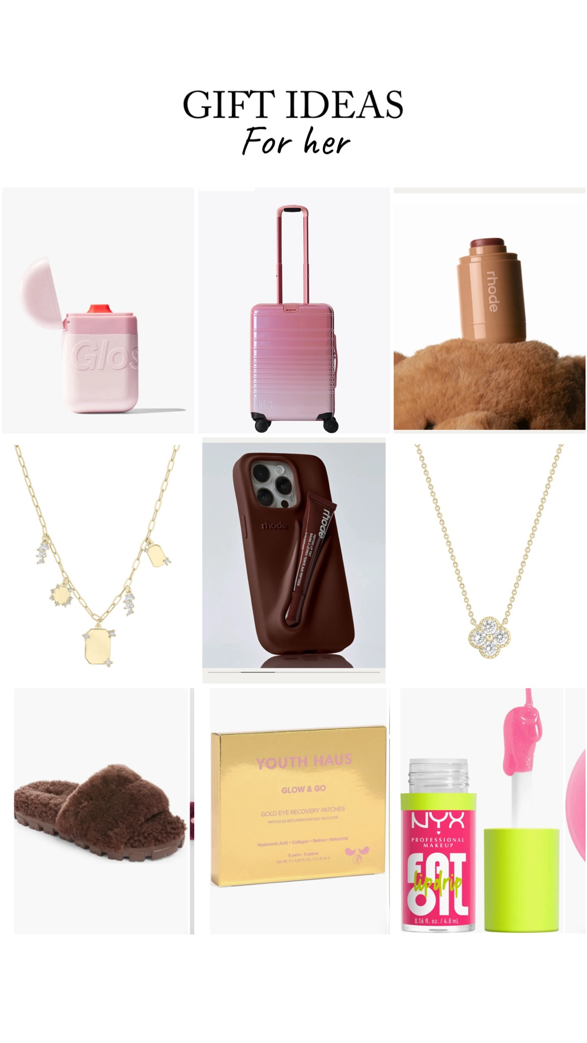 Gift guide, gift ideas, gifts for her, Christmas gift 

#LTKSaleAlert #LTKGiftGuide #LTKFindsUnder50