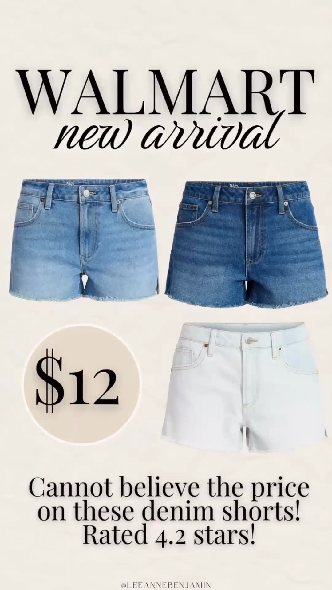 $12 denim shorts I am in LOVE with 😍🤍

#LTKootd #LTKSaleAlert #LTKSeasonal