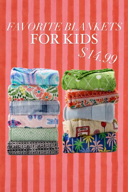 Favorite blankets for kids!