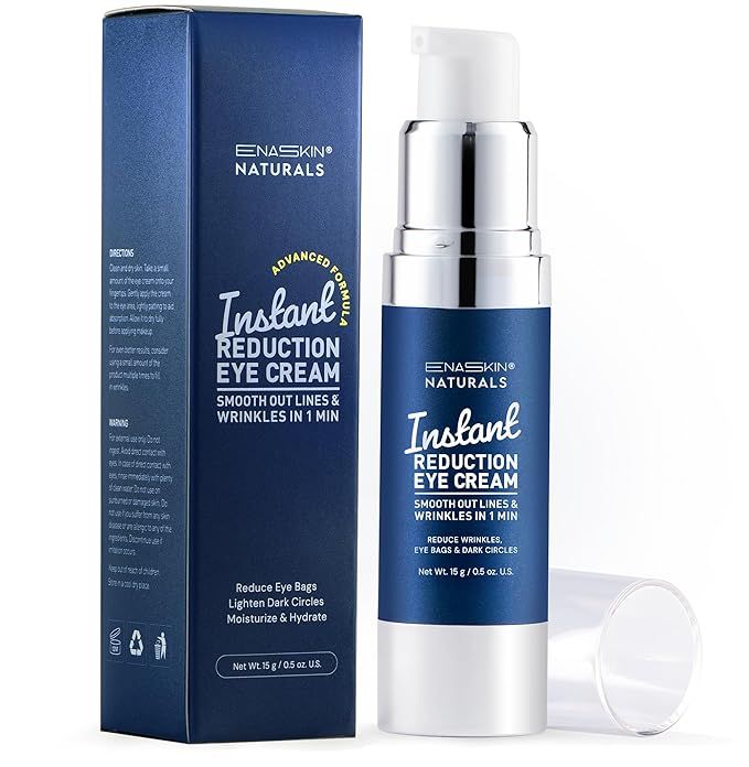 Enaskin Naturals Instant Reduction Eye Cream Premium Temporary Eye Tightener, Rapid Eye Firming C... | Amazon (US)
