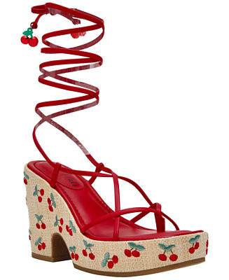Women's Ruthiee Lace-Up Platform Sandals | Macy's