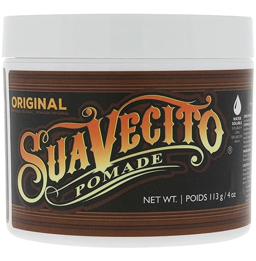 Suavecito Pomade For Men - Medium Hold Shine Water Based oz Pack Wax Like Flake All Day Hair Free... | Amazon (US)