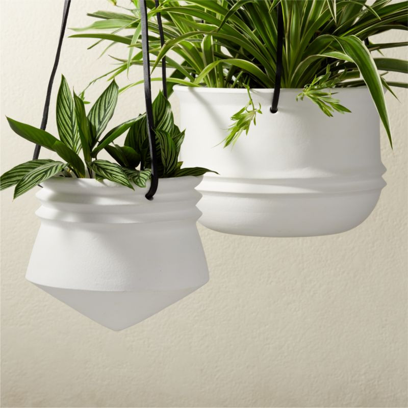 Arlo Hanging Planters | CB2 | CB2