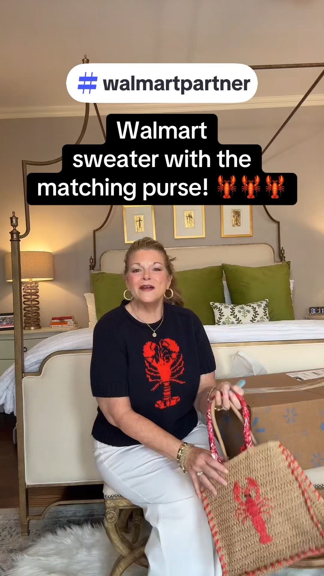 This Walmart sweater is such good quality and I love the size of the matching purse! So good for vacation! The link to my Walmart storefront is in my bio. 🦞🦞🦞 #walmart #walmartpartner #vacationoutfit #lobster

#LTKgrwm #LTKootd #LTKOver40