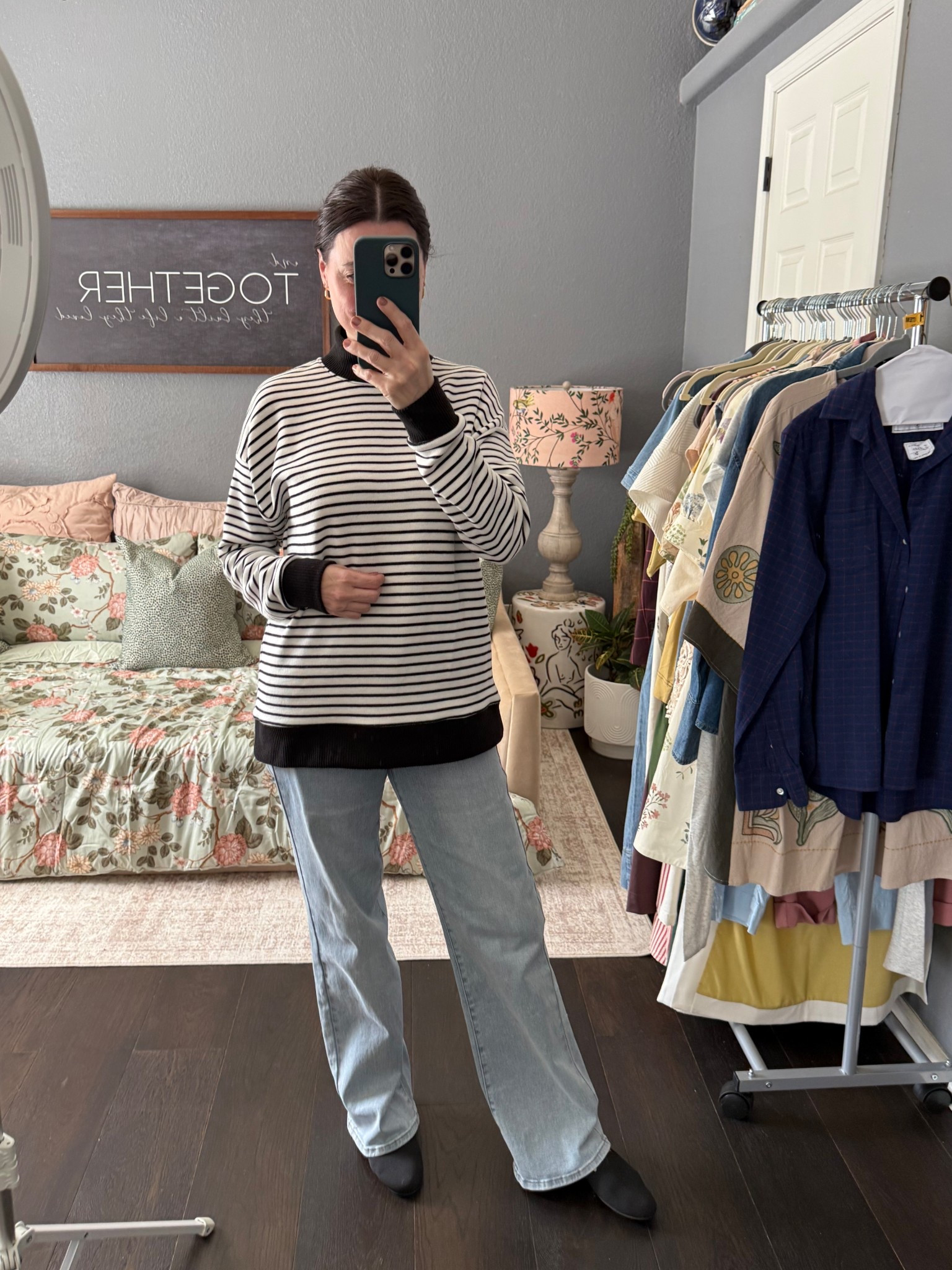 Effortless, classic, and now on clearance 😍🖤 

This striped top is the ultimate layering piece for fall—easy to dress up or down, and it pairs perfectly with your favorite denim. The relaxed fit + clean lines = chic without trying too hard.

🔥 Don’t wait—this clearance find won’t last long.

🛍️ Grab yours before it’s gone! ⬇️

#LTKSeasonal #LTKStyleTip #LTKSaleAlert