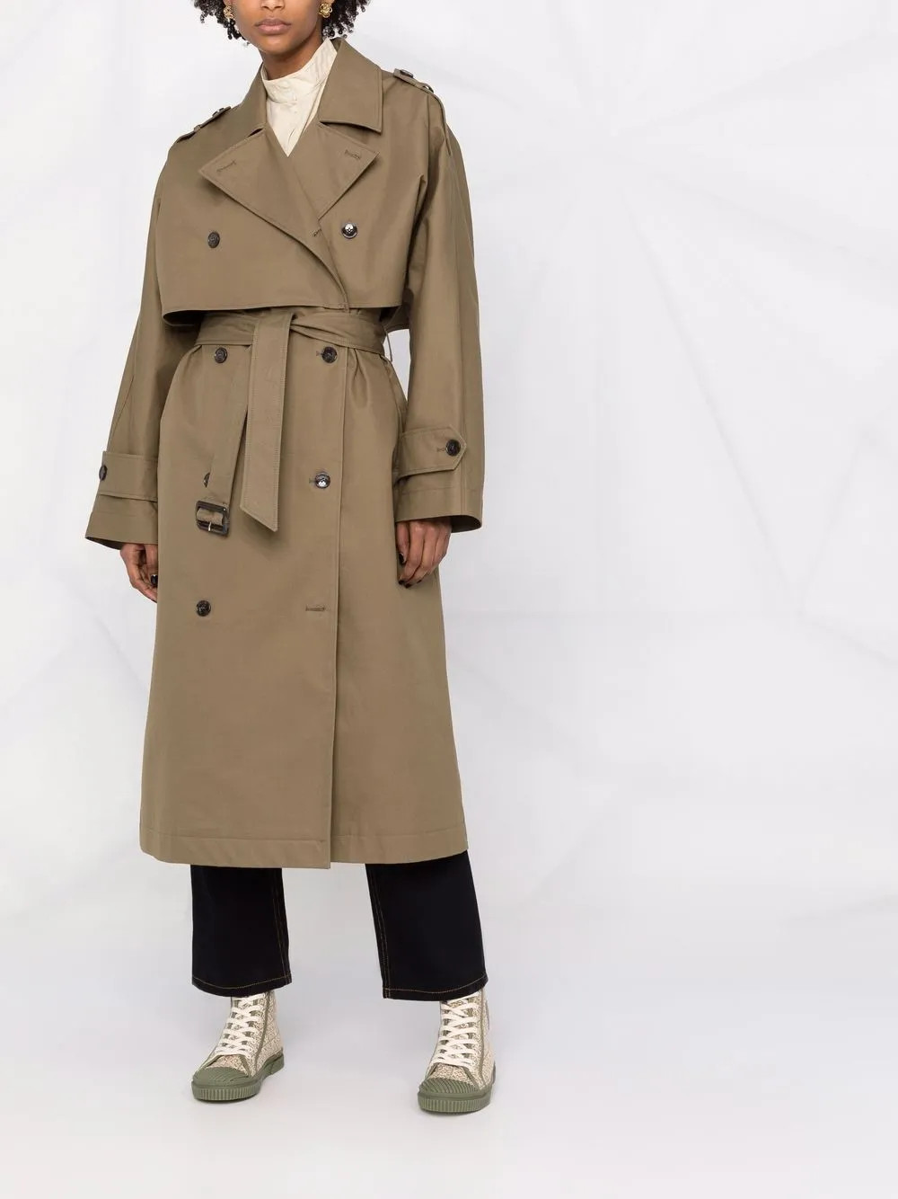 belted trench coat | Farfetch (US)