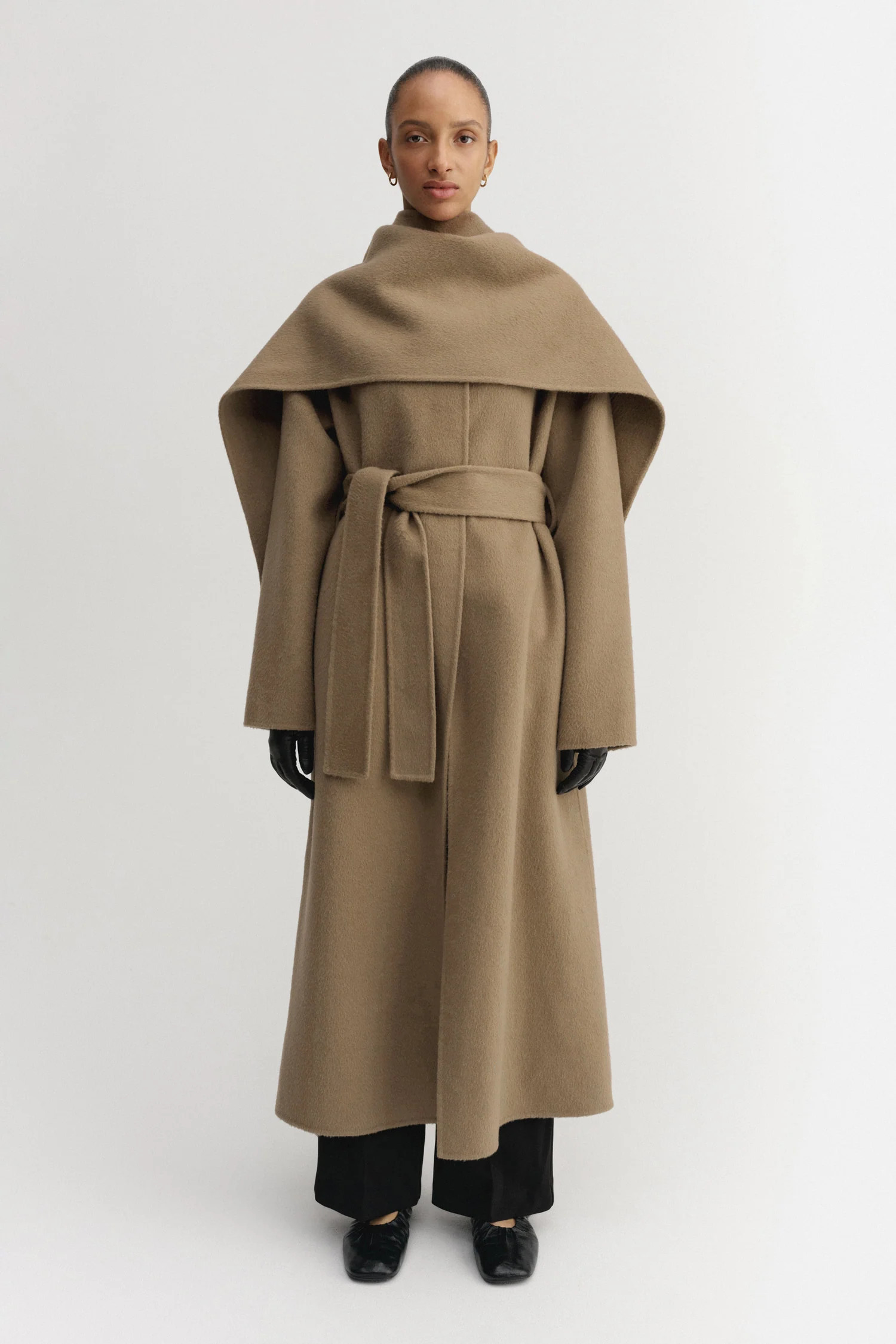 Mara Doublé Coat, tan | Almada Label