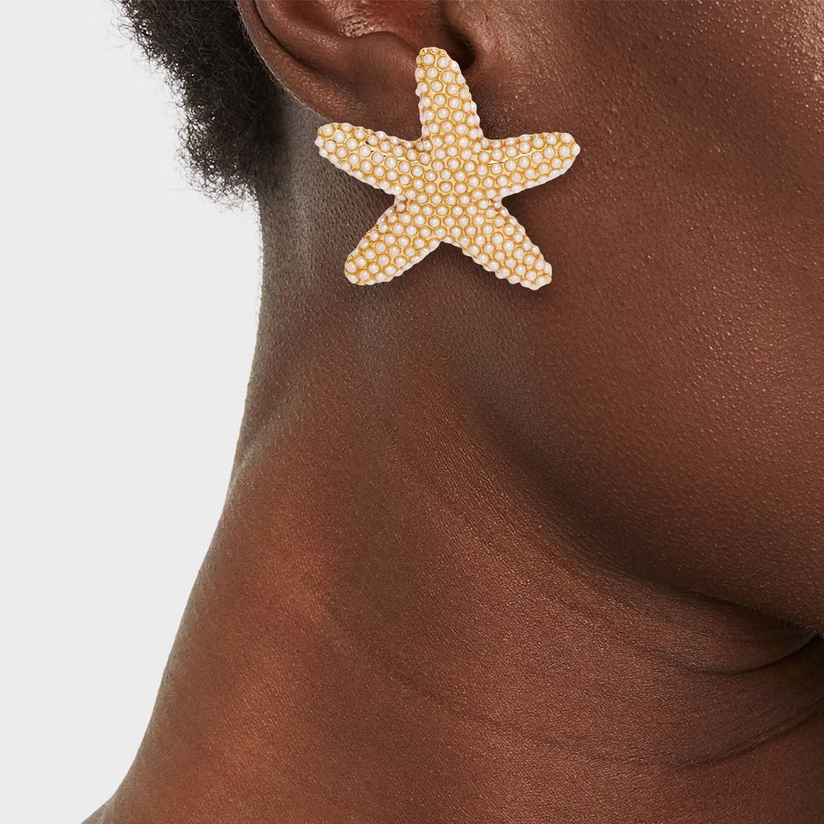 Post Starfish Stud Earrings - A New Day™ Gold | Target