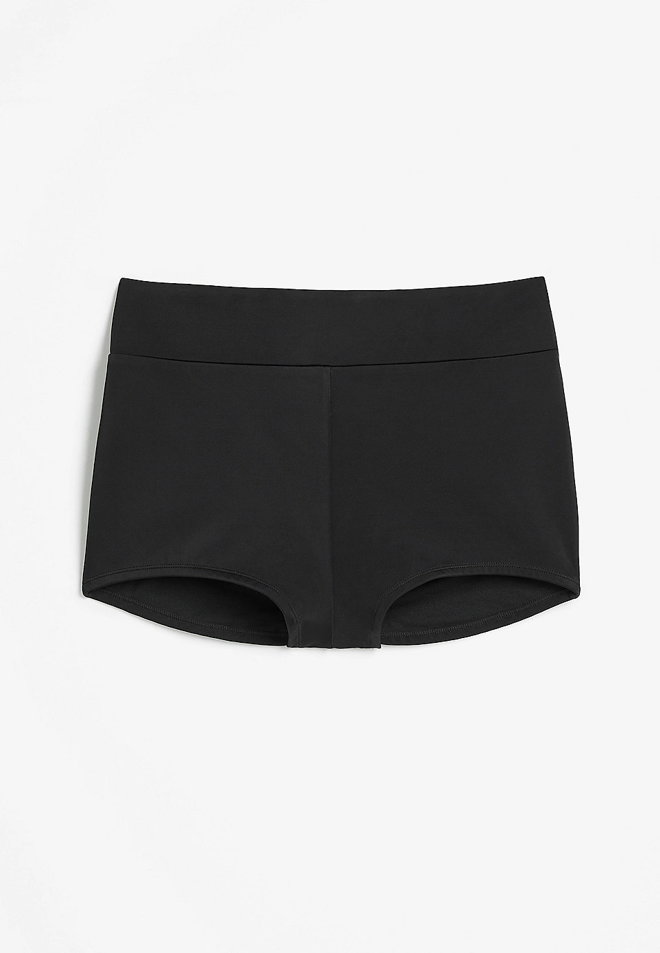 Plus Size Solid Boyshort Bikini Bottom | Maurices