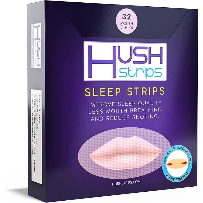 HUSH STRIPS 32 strips-"Made in Korea"Original and Snore Reducing Strips - Improve Sleep Quality w... | Walmart (US)